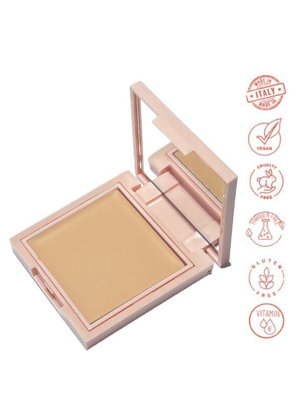 Pata Cream 02 Light Pembe Alt Ton Krem Formda Yüksek Kapatıcı Fondöten & Concealer